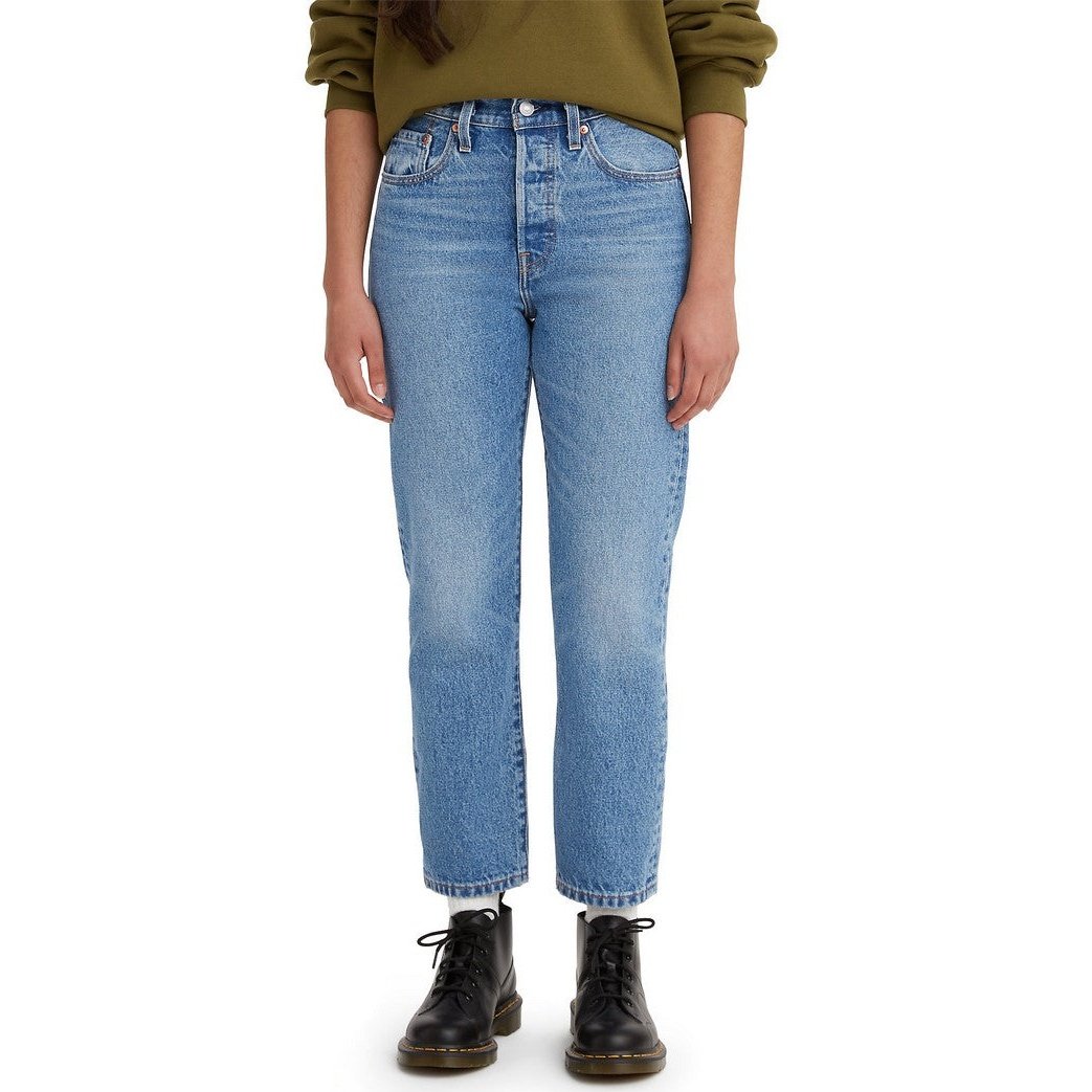 Levi's 501 high store waist crop jeans