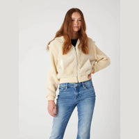 BlankNYC Day Dreamer Faux Fur Bomber