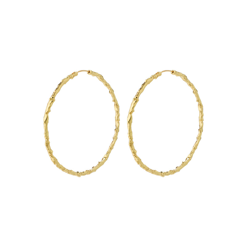 Pilgrim Sun Hoop Mega Earrings 