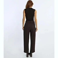 Molly Bracken Wide Pleated Pants