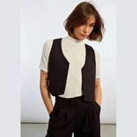 Molly Bracken Button Up Vest