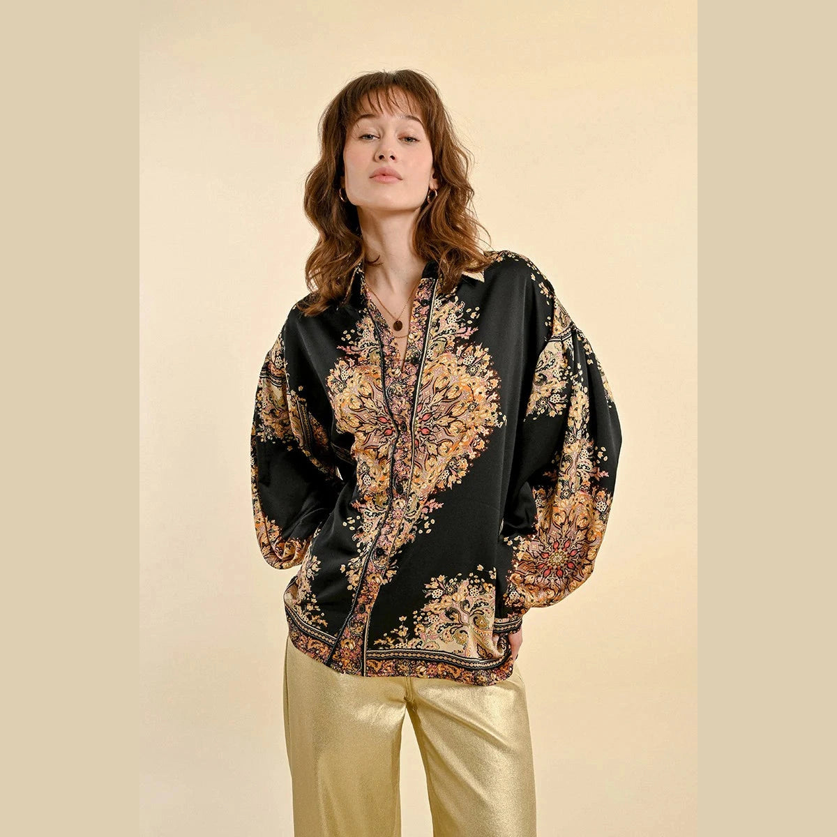 Molly Bracken - Indie Print Blouse