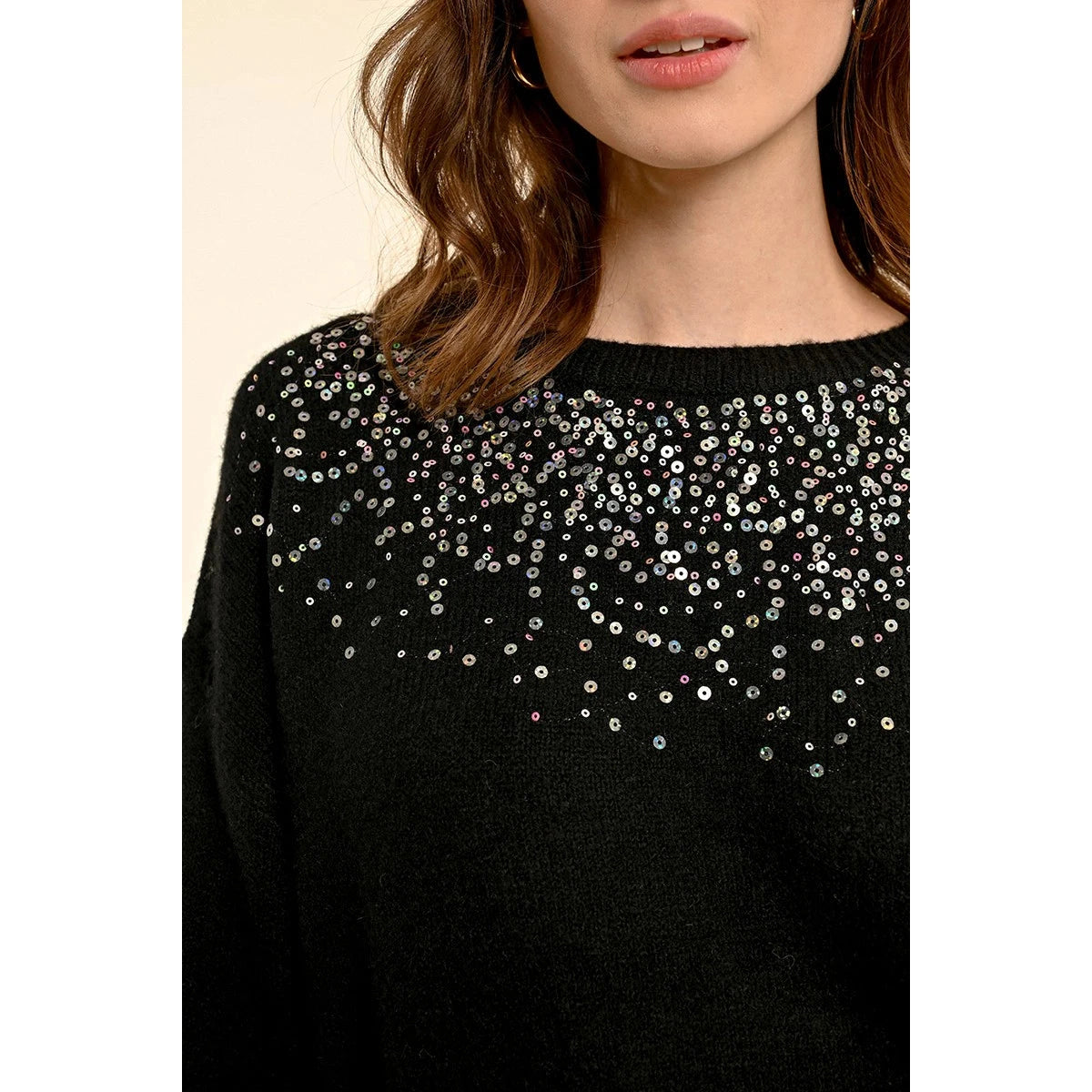 Molly Bracken Sequin Sweater