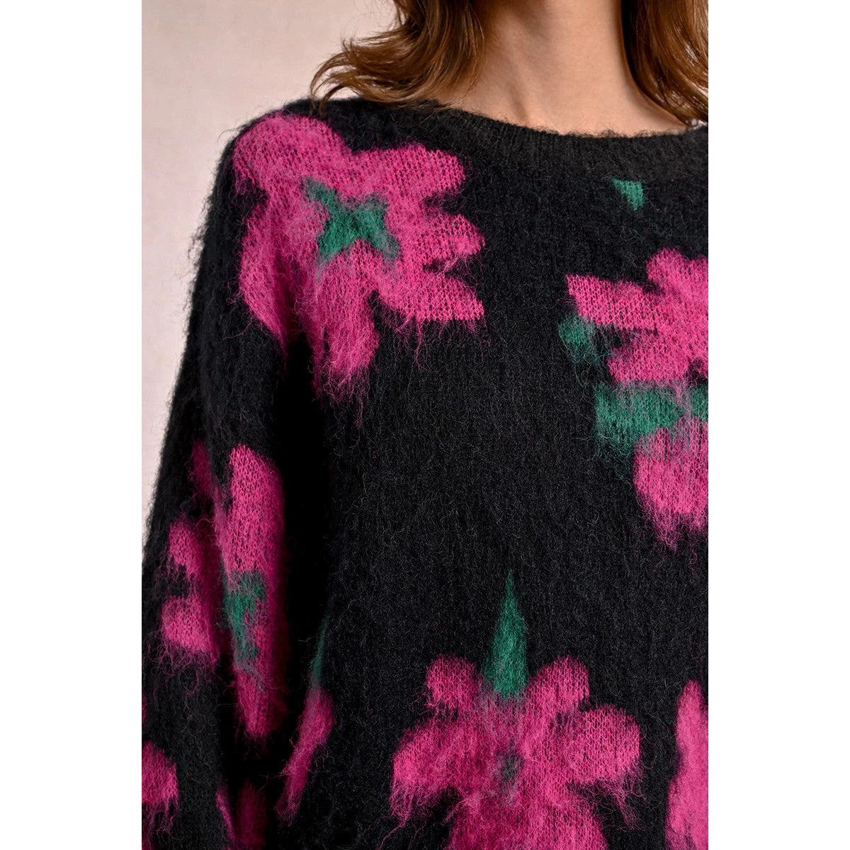 Molly Bracken Brushed Floral Knit