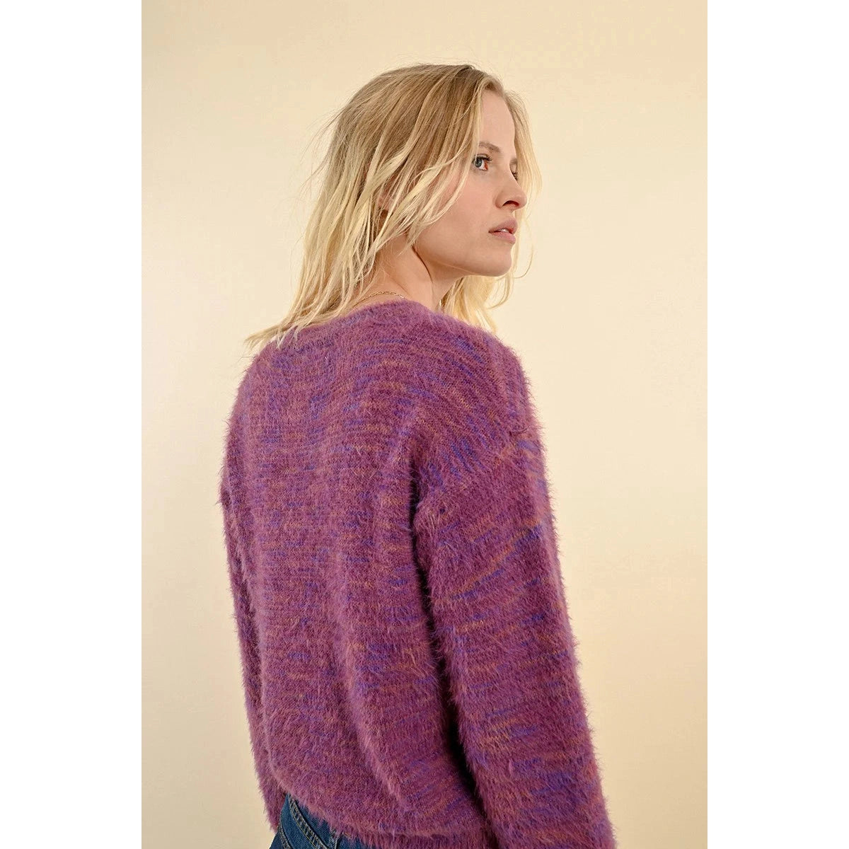 Molly Bracken Brushed Knit Sweater