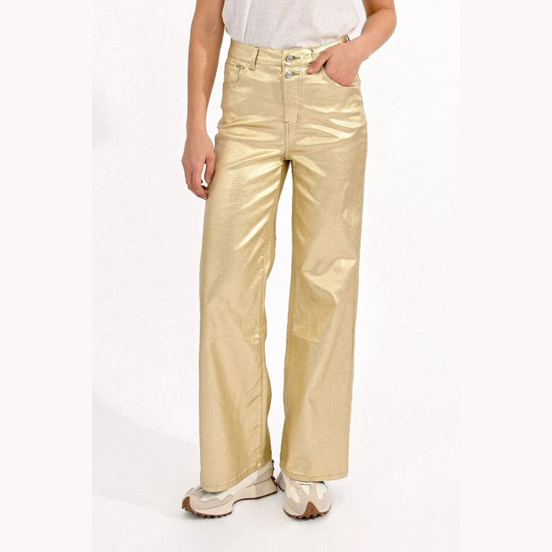 Molly Bracken High Rise Gold Coated Jean