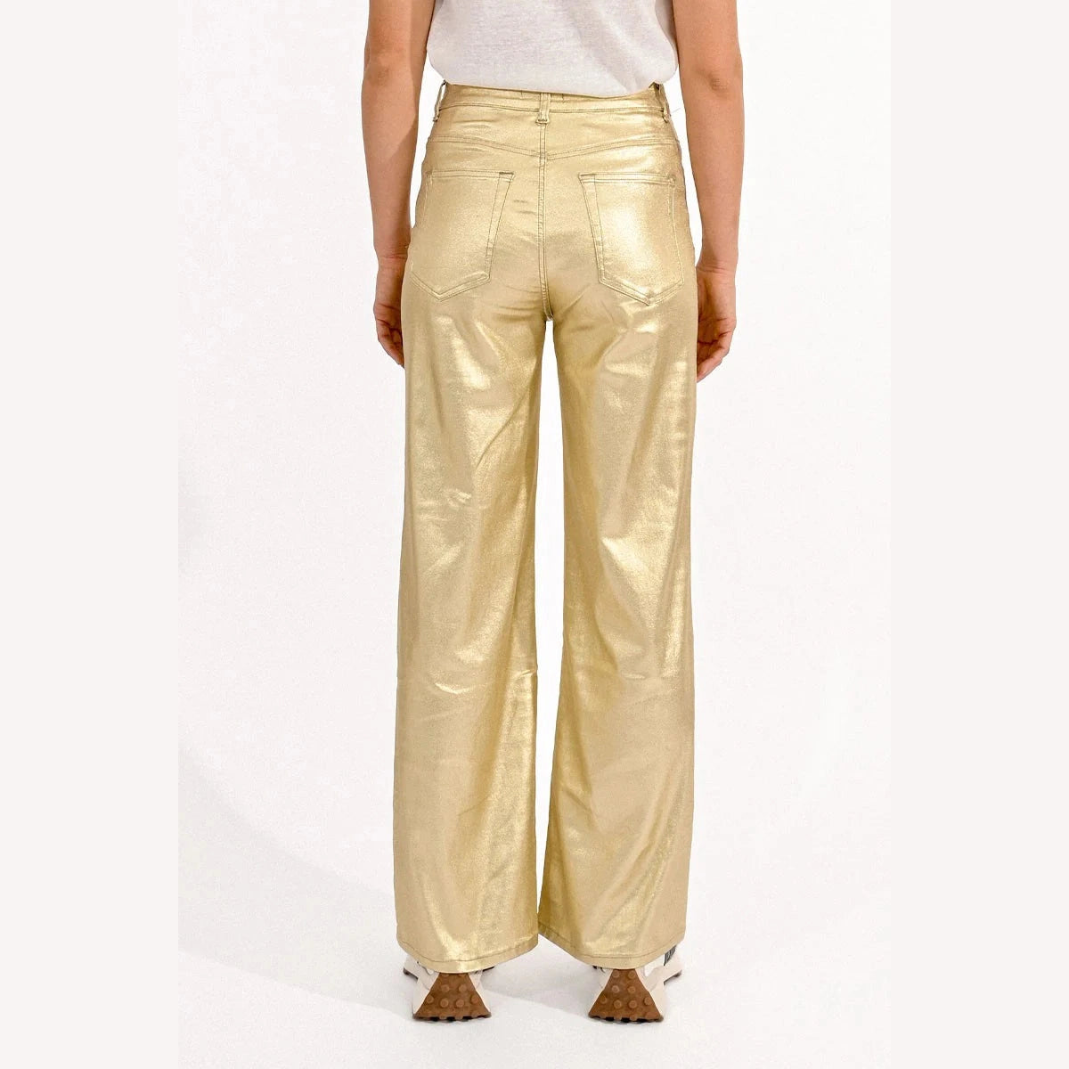 Molly Bracken High Rise Gold Coated Jean