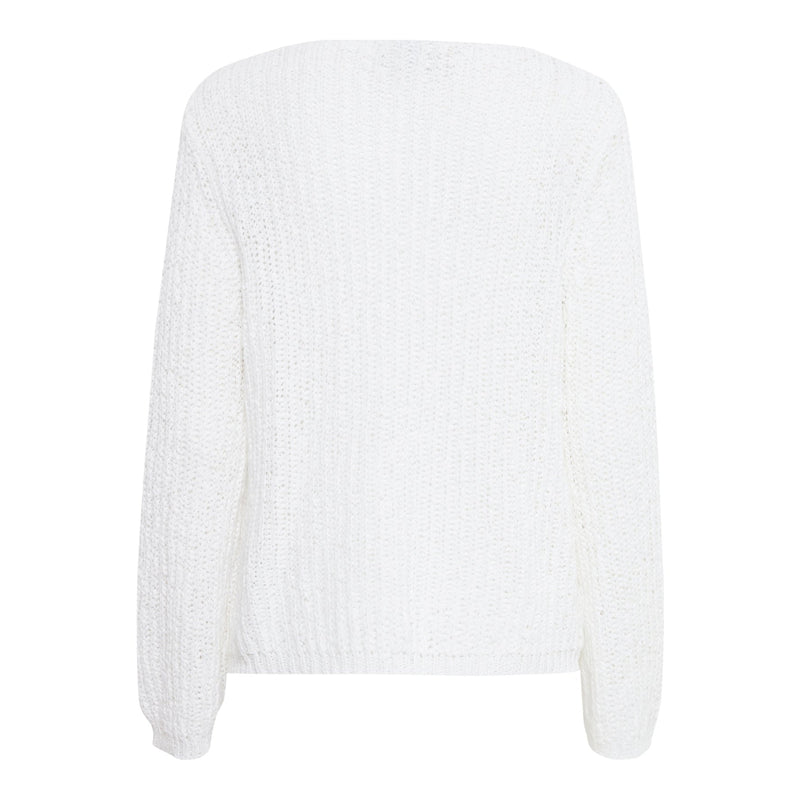 b.young Loose Knit Mara Long Sleeve Top