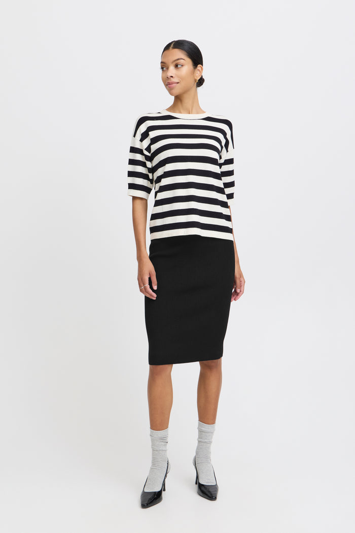 b.young Knit Pencil Skirt