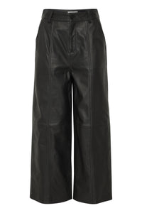 b.young Daran Crop Leather Pants