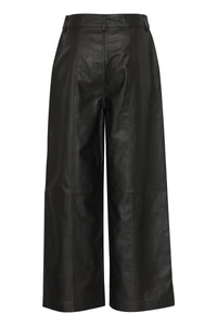 b.young Daran Crop Leather Pants