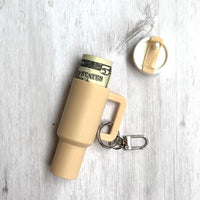 Mini Tumbler Keychain Carry Storage