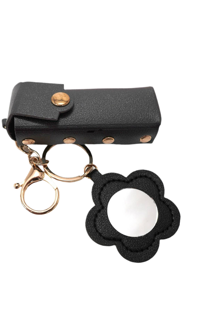 Vegan Leather Keychain