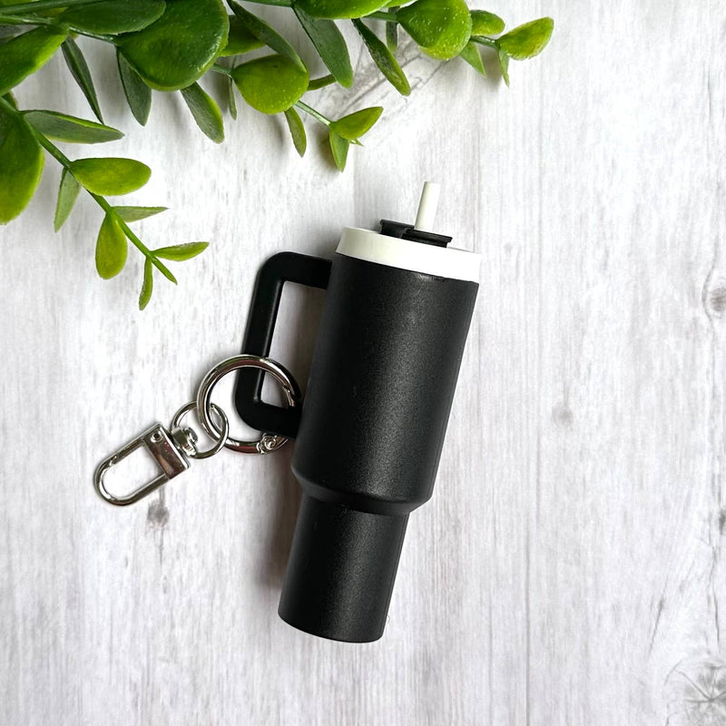 Mini Tumbler Keychain Carry Storage