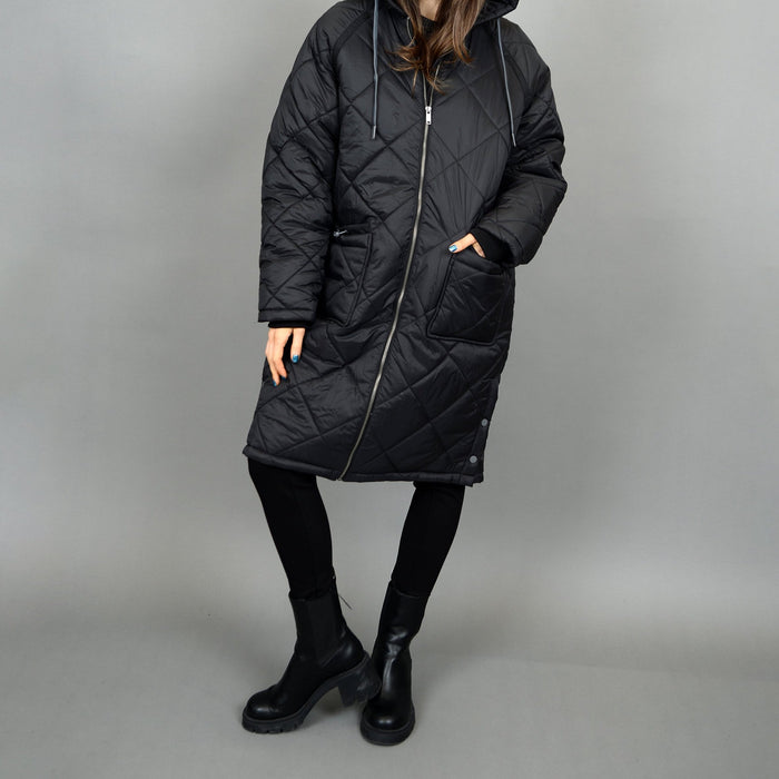 Lola's Room Hooded Long Coat