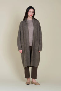 Oversized Shawl Collar Cardigan