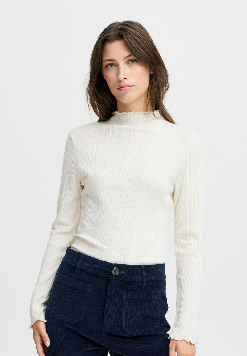 b.young Smirna Long Sleeve Mock Neck