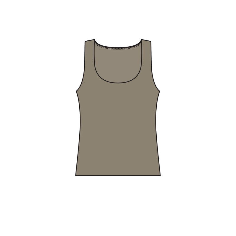 Lola's Room Seamless U-Neck Tank Top