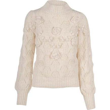 Astrid Woodstock Mock Neck Sweater