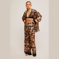 Free People Dreamy Days Pajama Set iron combo