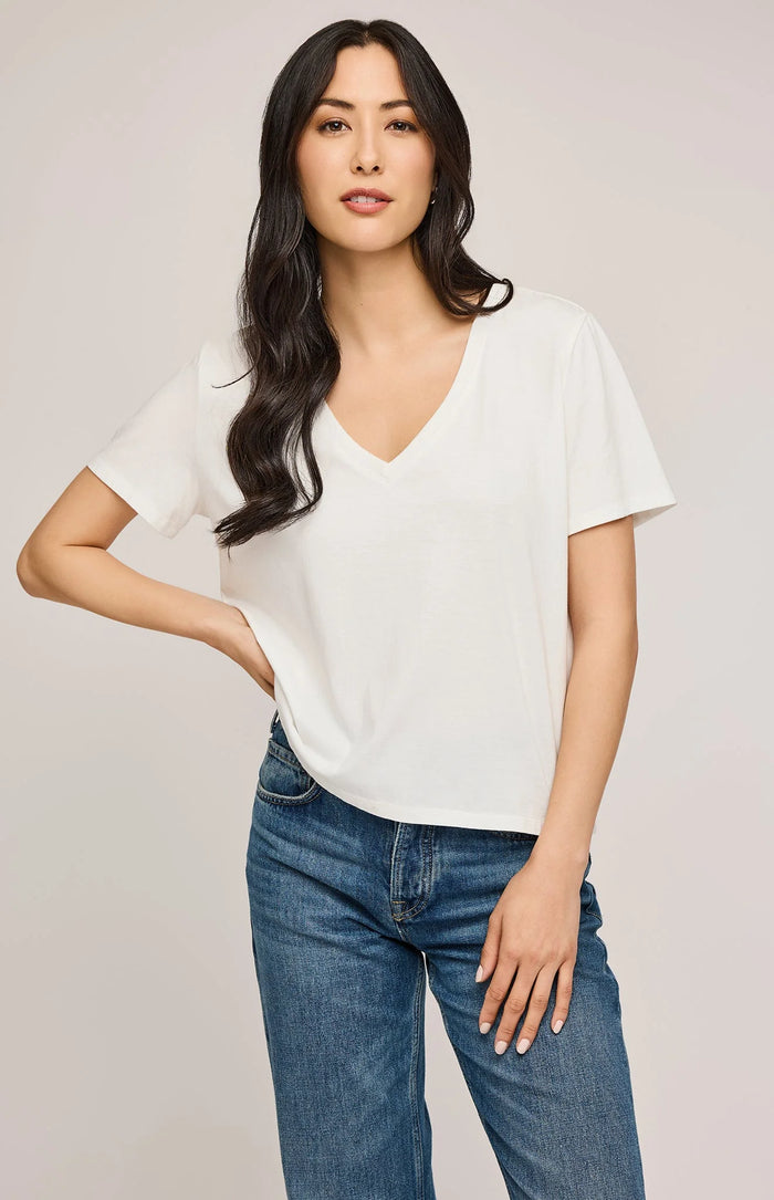 Gentle Fawn Lucy V Neck Tee