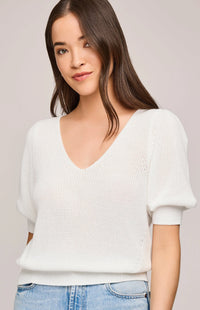 Gentle Fawn Phoebe Short Sleeve Sweater