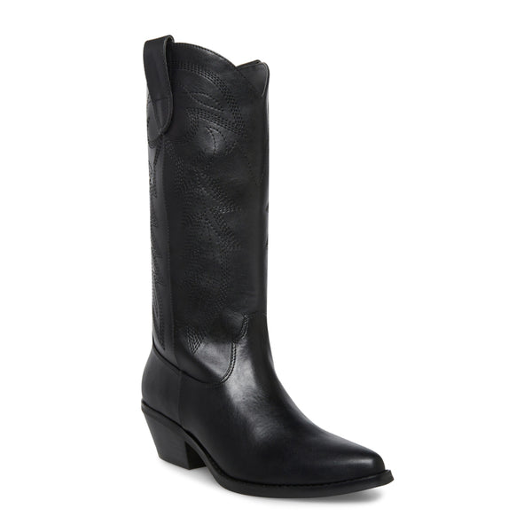 Madden Girl Redford Black Cowboy boot