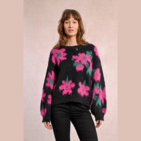 Molly Bracken Brushed Floral Knit