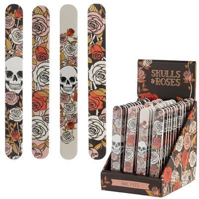 Skulls & Roses Nail File