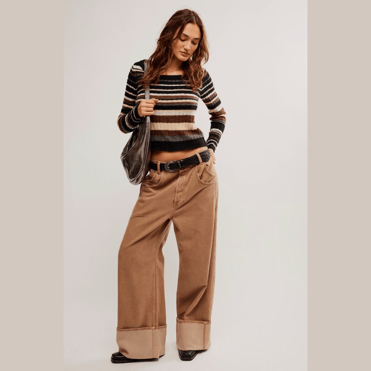 Free People Lumen Stripe Pullover