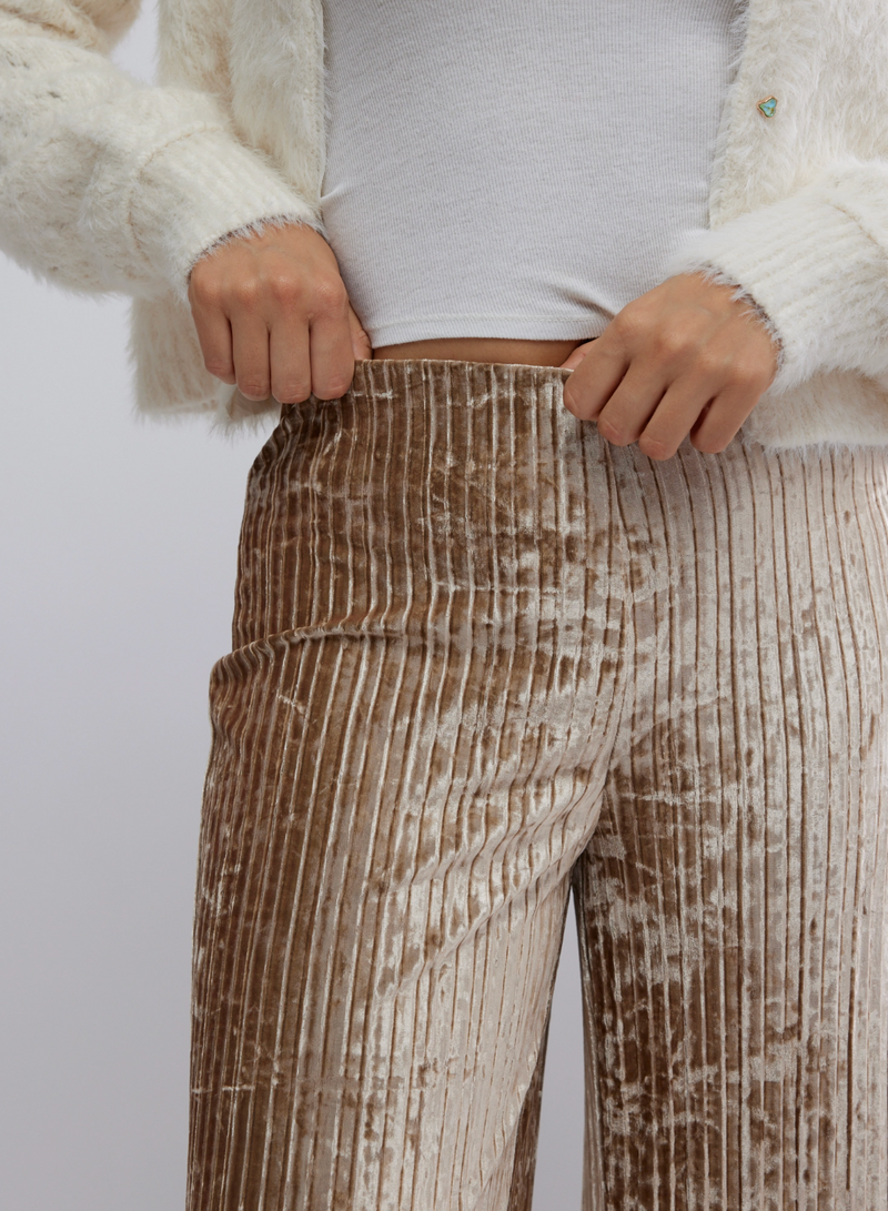 Free People Star Sign Velvet Pants