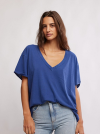 Free People Nina V-Neck Tee