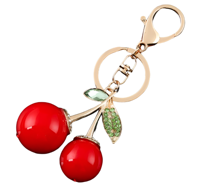 Cherry Bag Charm