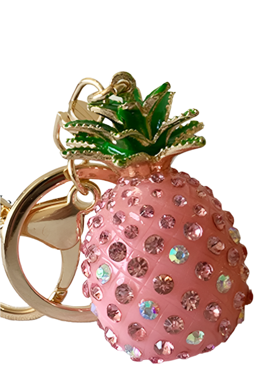 Pineapple Bag Charm Keychain