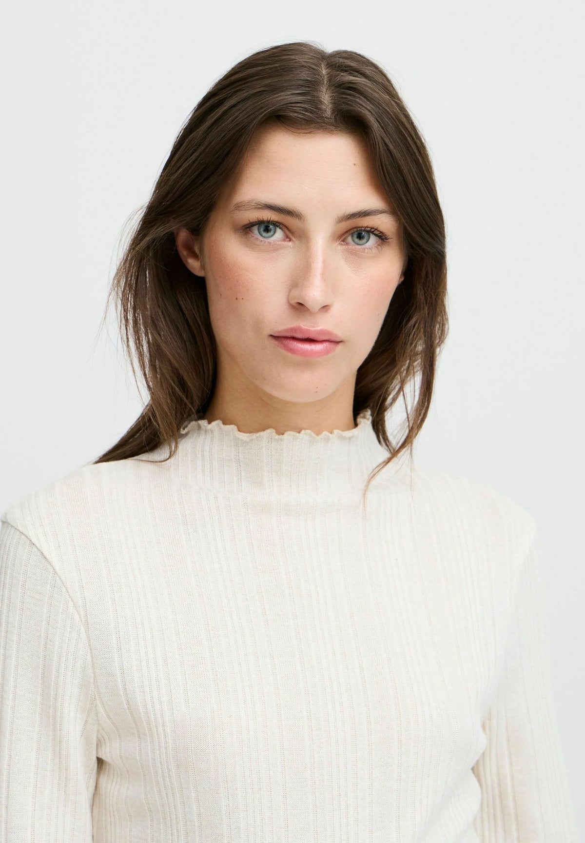 b.young Smirna Long Sleeve Mock Neck