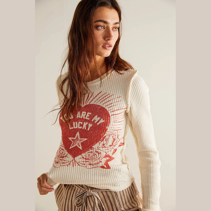 We The Free Lucky Locket Tee Free People