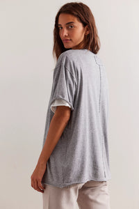 Free People Nina Crew Neck Tee