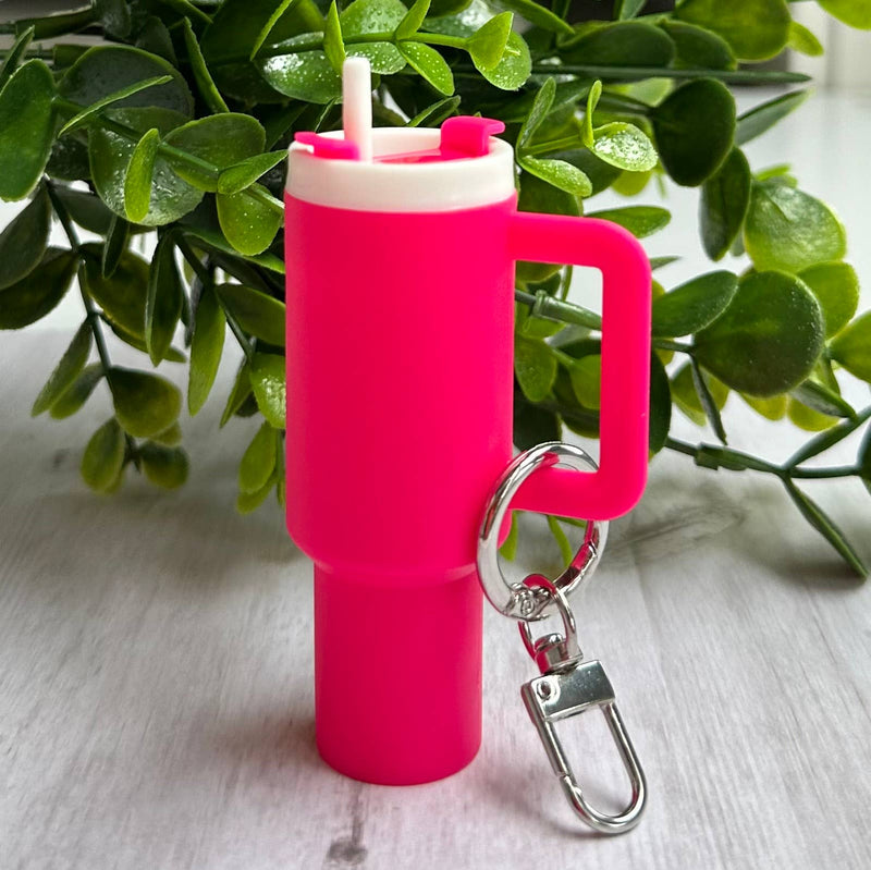 Mini Tumbler Keychain Carry Storage