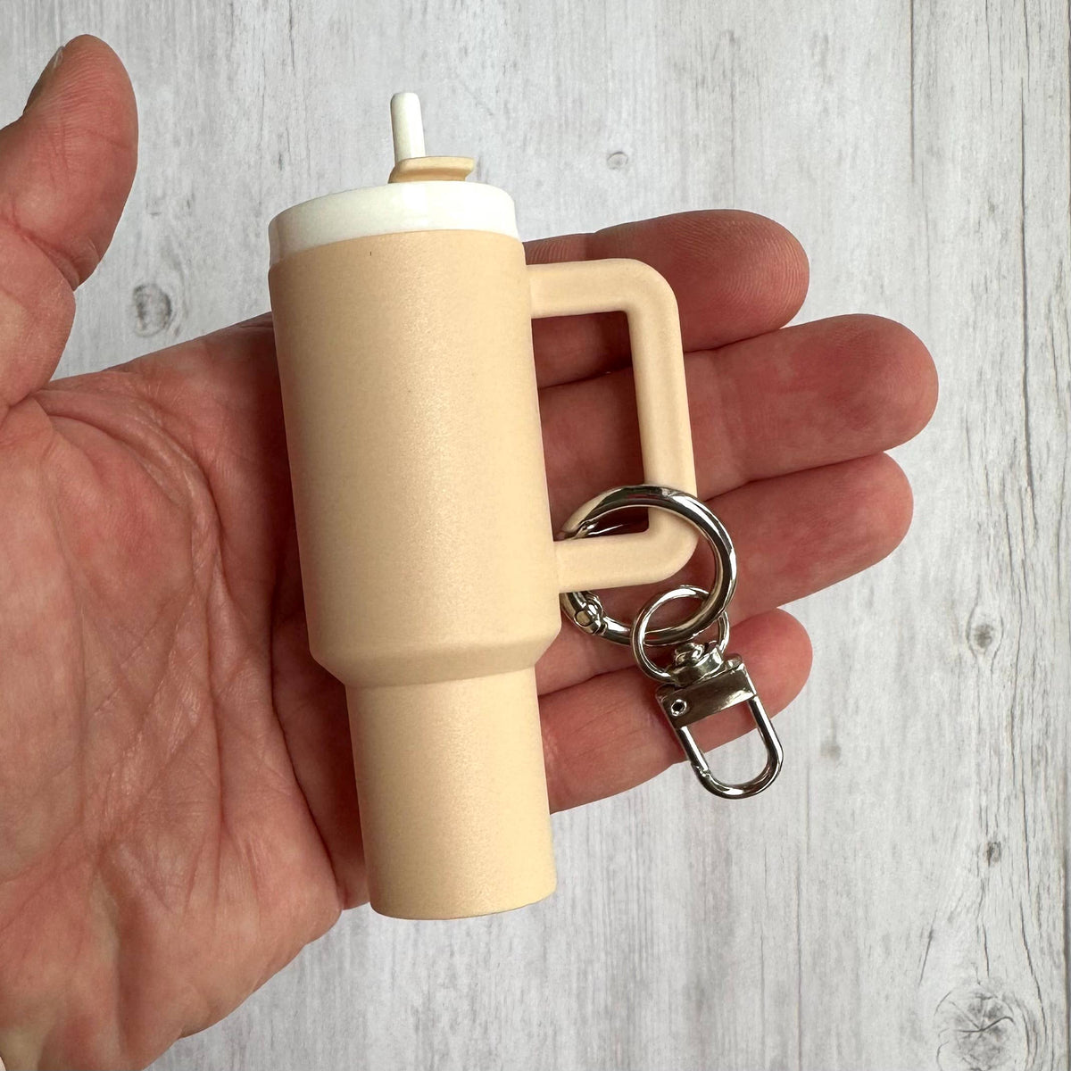 Mini Tumbler Keychain Carry Storage