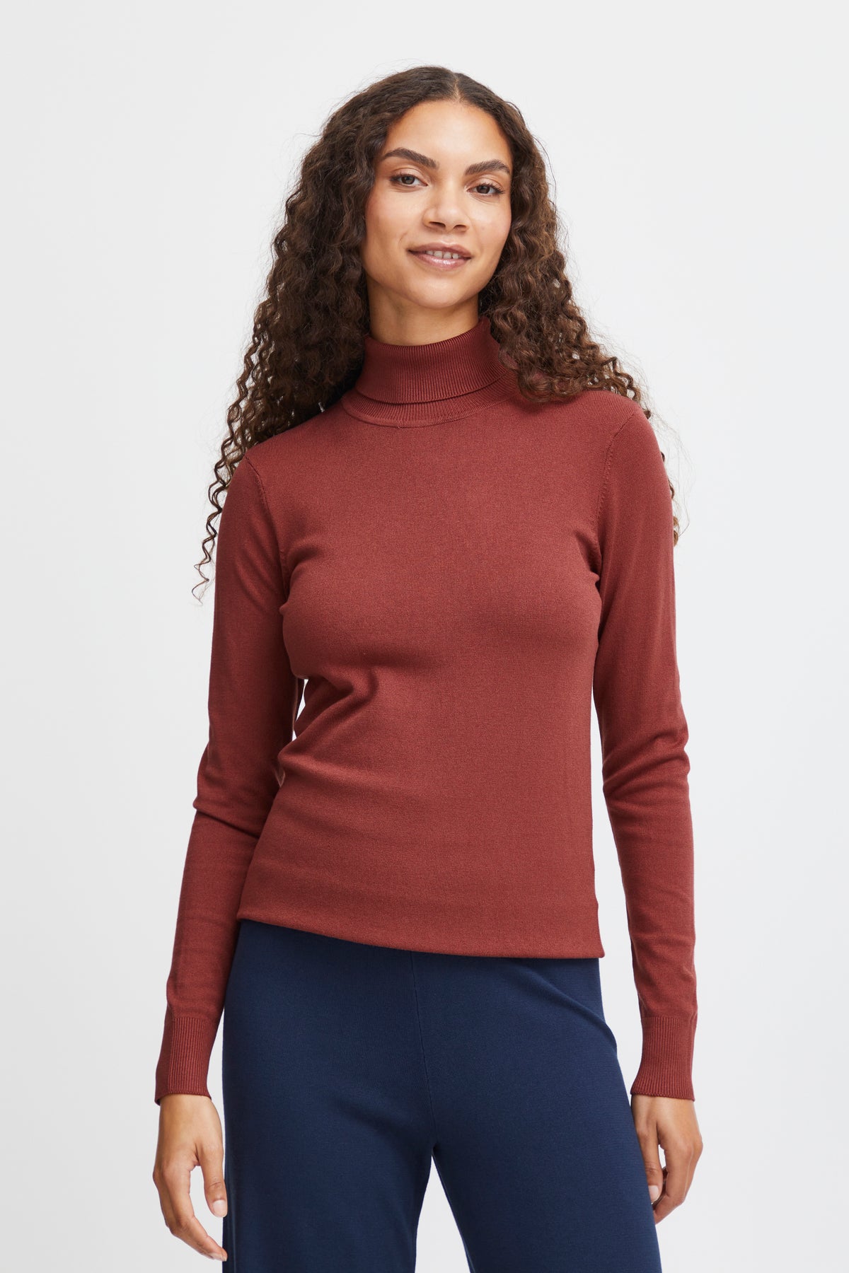 b.young Morla Fitted RollNeck Knit