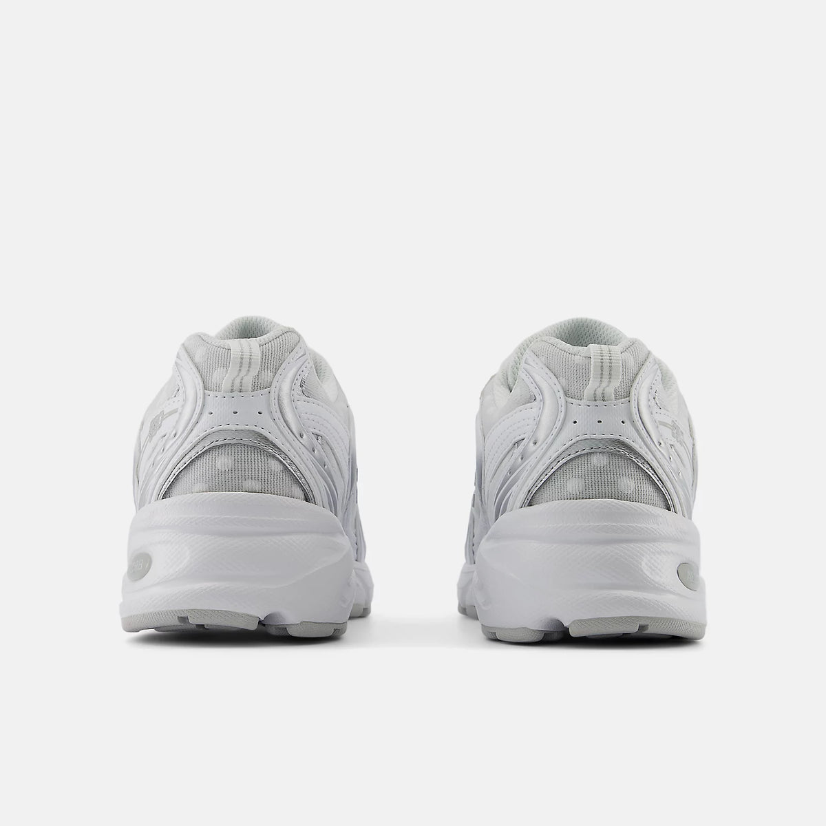 New Balance 530 White with Silver Metalic