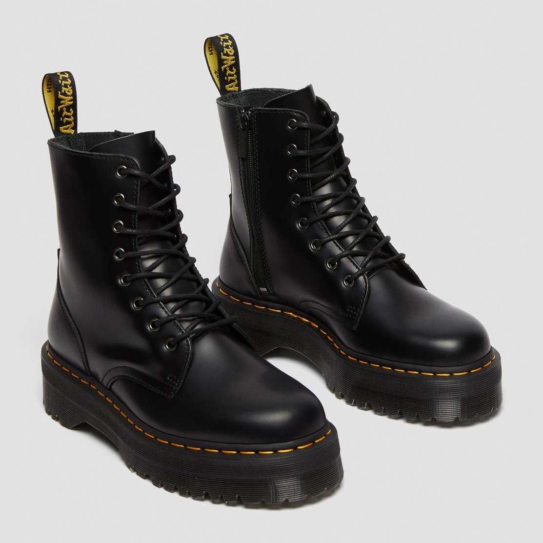 Dr. Martens Jadon Polished Smooth Platform Boot S.O.S Save Our Soles