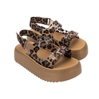 Melissa Leopard Print Brave Papete Platform Sandals