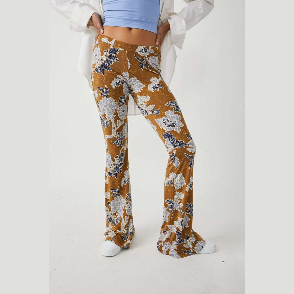 FREE PEOPLE MOVEMENT Go To Cropped Flares by at Free People - ShopStyle